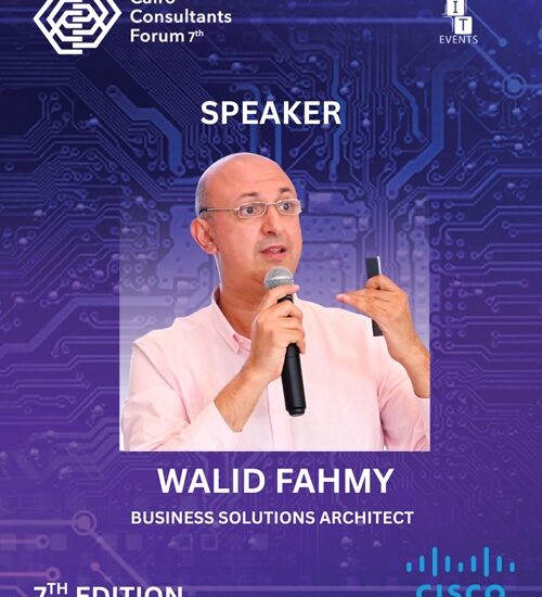 Walid Fahmy CCF 2025 ITEVENTS