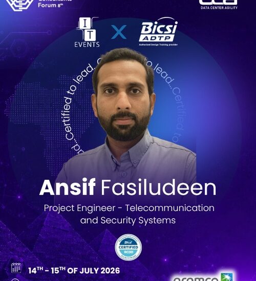 Ansif Fasiludeen CCF 2026 ITEVENTS