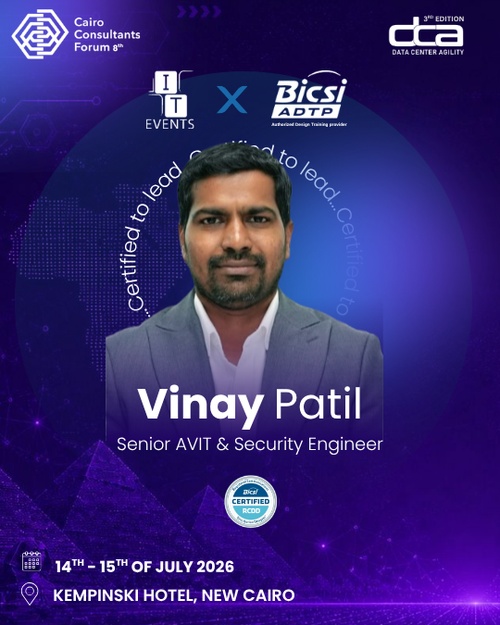 Vinay Patil CCF 2026 ITEVENTS